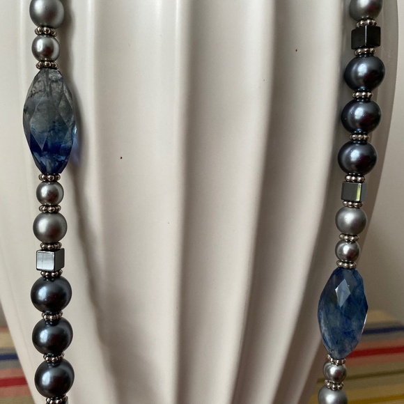 Hand Crafted 20” Long Necklace Perfect for Fall/Winter Outfits - Picture 2 of 9